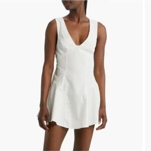 Free People Eye Catching Mini Dress with Bow Size XL